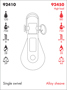 Imagen de Motón simple con giratorio - Line 28