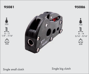 Imagen de Stopper XR2 simple para cabo de 8 a 14mm