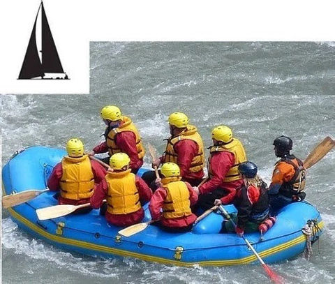 Imagen de Gomon rafting 4 personas + 2 extras Kit