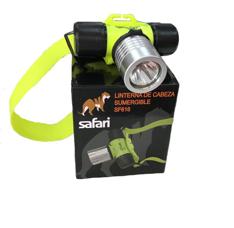 Imagen de Linterna safari de cabeza para buceo cree led sum.
