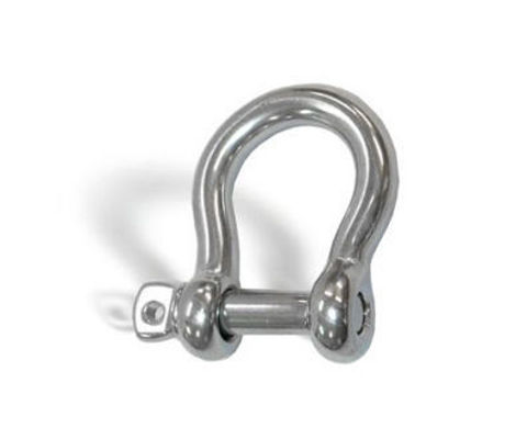 Imagen de Grillete corazón inox 10mm