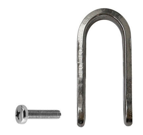 Imagen de Grillete largo chapa inox 6mm
