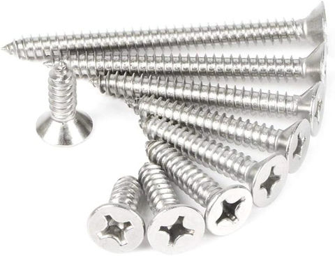 Imagen de Tornillo fresado rosca chapa 5,5x50mm Inox