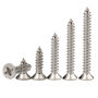 Imagen de Tornillo fresado rosca madera 5x60 mm Inox