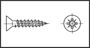 Imagen de Tornillo fresado rosca madera 5x60 mm Inox