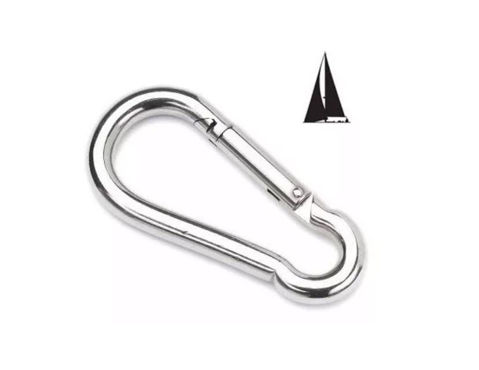 Imagen de Mosquetón Gancho INOX 10x100mm AIS316